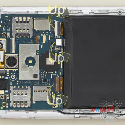 How to disassemble BQ-5504 Strike Selfie Max, Step 7/2