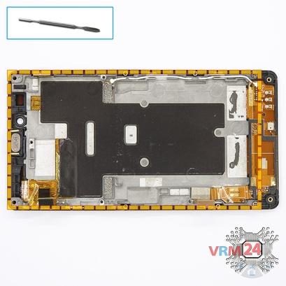 How to disassemble Alcatel OT View 5040X, Step 9/2