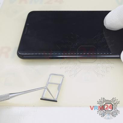 How to disassemble Meizu M8 M813H, Step 1/3