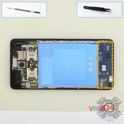 How to disassemble Highscreen Power Four, Step 7/1