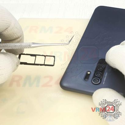 How to disassemble Xiaomi Redmi 9, Step 2/4