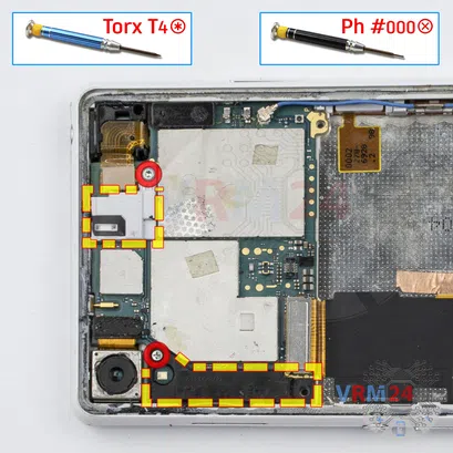 Как разобрать Sony Xperia Z3v, Шаг 11/1