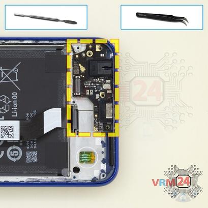 Como desmontar Xiaomi Redmi Note 8T por si mesmo, Passo 12/1