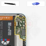 How to disassemble Honor 200 Lite, Step 12/1