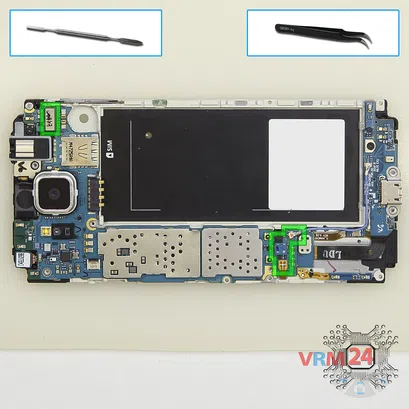 How to disassemble Samsung Galaxy Alpha SM-G850, Step 8/1