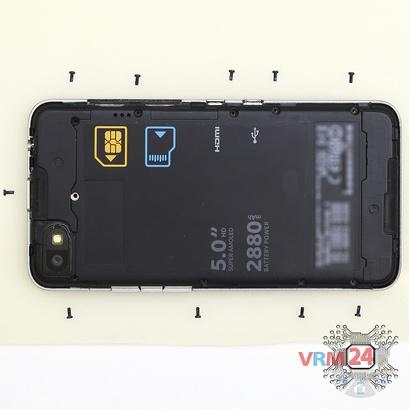 How to disassemble BlackBerry Z30, Step 2/2
