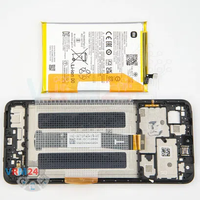 How to disassemble Xiaomi Redmi 12C, Step 15/2