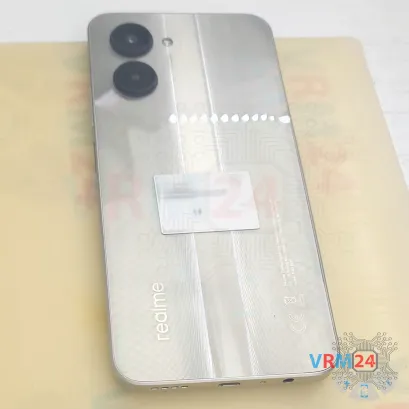 How to disassemble Realme C33, Step 1/1