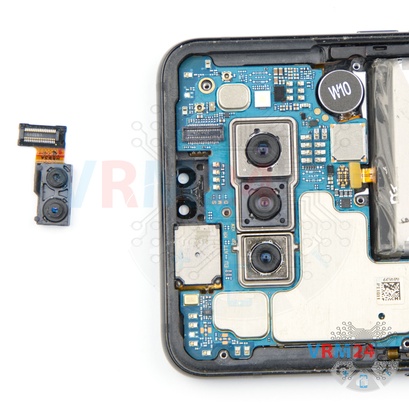 How to disassemble LG V50 ThinQ, Step 8/2