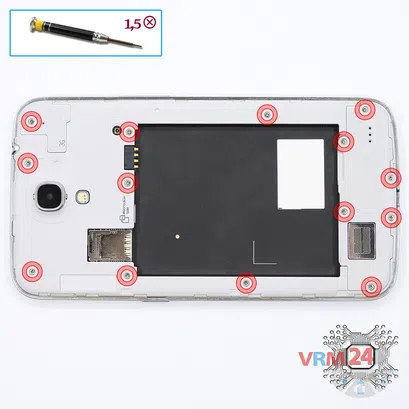 How to disassemble Samsung Galaxy Mega 6.3'' GT-i9200, Step 3/1