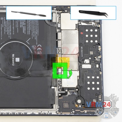 Como desmontar Huawei MatePad Pro 10.8'' por si mesmo, Passo 5/1