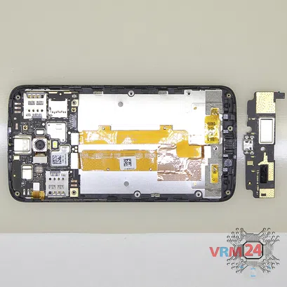 How to disassemble Alcatel OT POP 2 7043K, Step 6/4