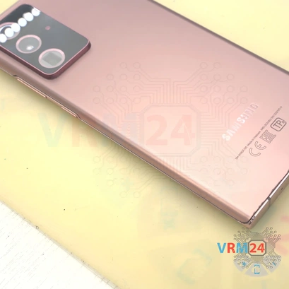 Как разобрать Samsung Galaxy Note 20 Ultra SM-N985, Шаг 1/1