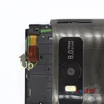 Cómo desmontar Nokia X7 (X7-00) RM-707, Paso 9/2