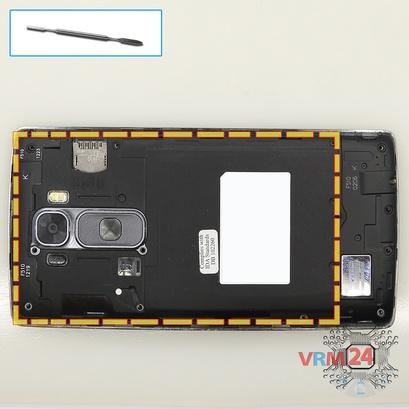 How to disassemble LG G Flex 2 H959, Step 3/1
