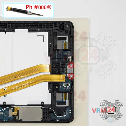 How to disassemble Samsung Galaxy Tab A 10.5'' SM-T595, Step 6/1