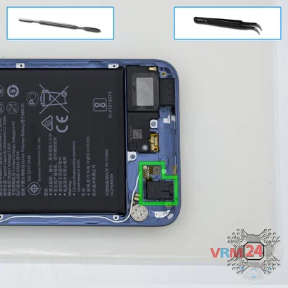 How to disassemble Huawei Nova 2 Plus, Step 11/1