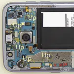 How to disassemble Samsung Galaxy S7 Edge SM-G935, Step 9/2