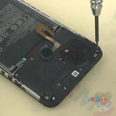 How to disassemble Xiaomi Redmi 10C, Step 4/3