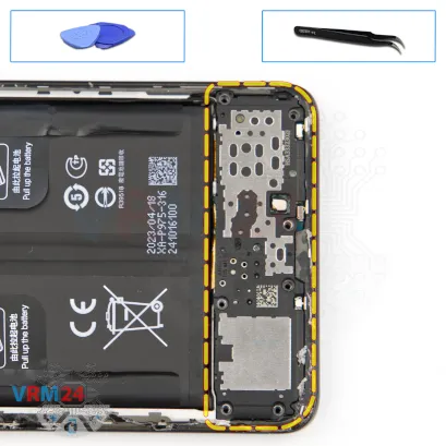 Cómo desmontar Realme 11 Pro Plus, Paso 9/1
