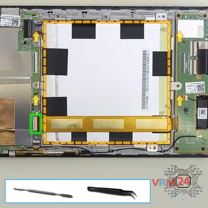 How to disassemble Asus MeMO Pad 8 ME581CL, Step 5/1