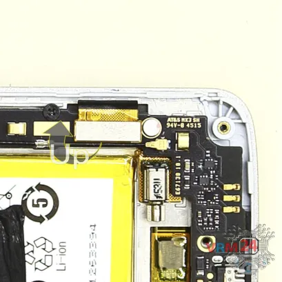 Как разобрать ZTE Axon Mini, Шаг 10/2