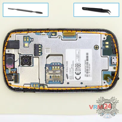 How to disassemble Samsung Galaxy Fame GT-S6810, Step 7/1