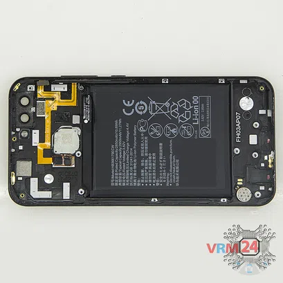 How to disassemble Huawei Nova 2, Step 14/1