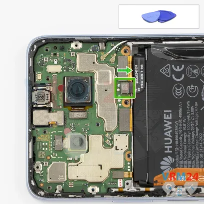 Cómo desmontar Huawei Nova 13i, Paso 6/1