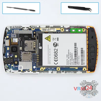 Cómo desmontar Acer CloudMobile A9 S500, Paso 6/1