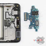 Cómo desmontar Samsung Galaxy A41 SM-A415, Paso 10/2