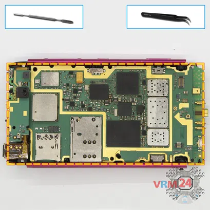 How to disassemble Nokia N8 RM-596, Step 8/1