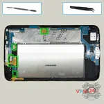How to disassemble Samsung Galaxy Tab 3 7.0'' SM-T2105, Step 6/1