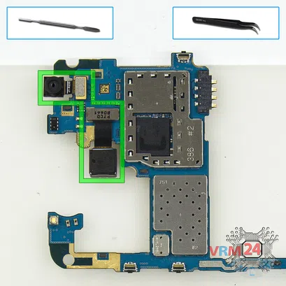 Как разобрать Samsung Galaxy J7 Nxt SM-J701, Шаг 9/1