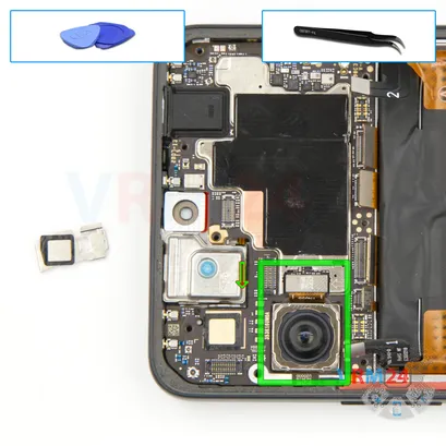 How to disassemble Xiaomi Redmi Note 11 Pro+, Step 16/2