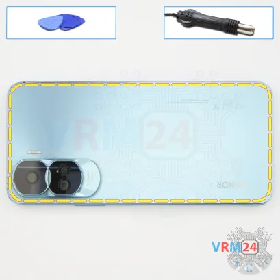 Как разобрать Honor 90 Lite, Шаг 3/1