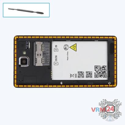 How to disassemble Archos 50 NEON, Step 4/1