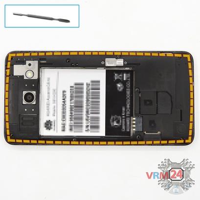 How to disassemble Huawei Ascend G510, Step 4/1