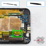 How to disassemble HTC One M9 Plus, Step 5/1