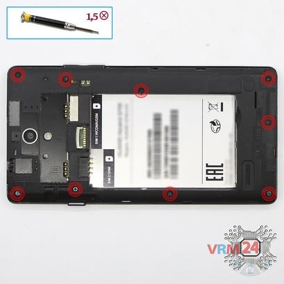 How to disassemble Huawei Ascend G700, Step 3/1