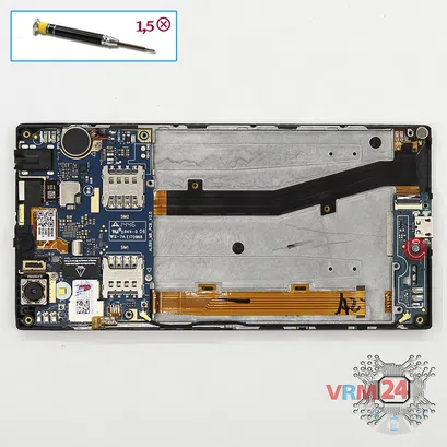 How to disassemble Lenovo P70, Step 6/1