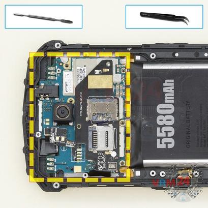 How to disassemble Doogee S60 Lite, Step 17/1