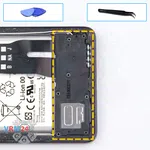 Como desmontar Samsung Galaxy A53 SM-A536 por si mesmo, Passo 8/1