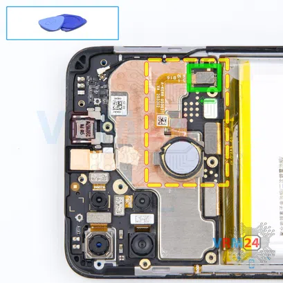 Como desmontar Realme C15 por si mesmo, Passo 7/1