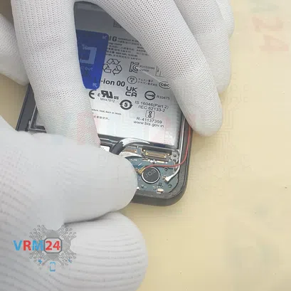 Cómo desmontar Samsung Galaxy A34 SM-A346, Paso 12/3