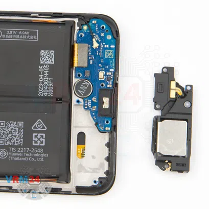 How to disassemble Huawei Nova Y91, Step 11/2