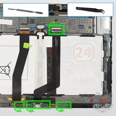 Как разобрать Samsung Galaxy Tab Pro 10.1'' SM-T525, Шаг 5/1