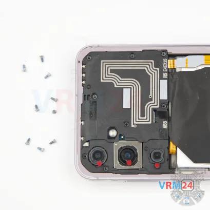How to disassemble Samsung Galaxy A55 SM-A556, Step 5/2