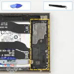 How to disassemble Samsung Galaxy S24 Ultra SM-S928, Step 9/1