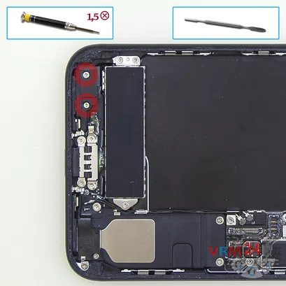 How to disassemble Apple iPhone 7 Plus, Step 9/1